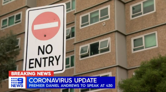 居民楼|澳大利亚暴发集体感染,9栋居民楼被封,159人确诊