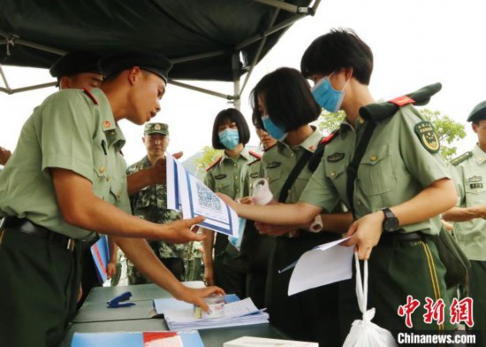 胡鑫|2020年武警院校招生统考福建考区军考开考
