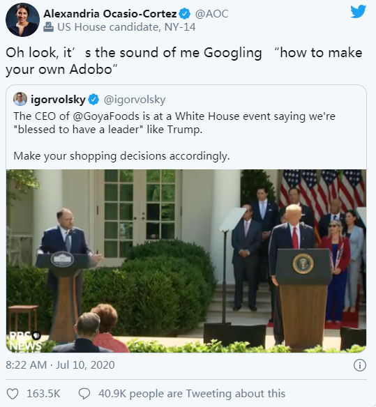 美国食品|美国食品公司CEO夸了夸特朗普，结果公司产品惨了