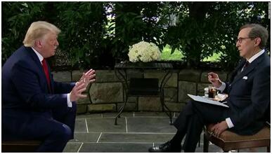 特朗普|能不能接受对手拜登在大选中获胜？特朗普：我得看看，我不是很输得起