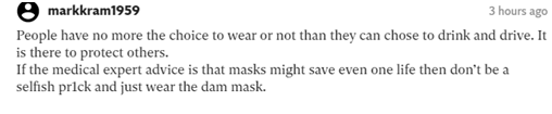 脑癌|美国流传“口罩致脑癌”谣言后 英国开始抵制戴口罩