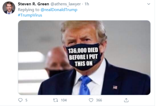 特朗普|这大概是特朗普发过的最不要脸的一则网帖了