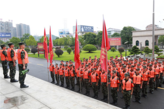 易发|武警湖南总队救援力量前置灾害事故易发地域