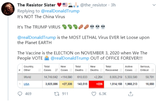 特朗普|这大概是特朗普发过的最不要脸的一则网帖了