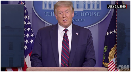 特朗普|“如果中国先研制出疫苗，美国怎么办？”特朗普回应