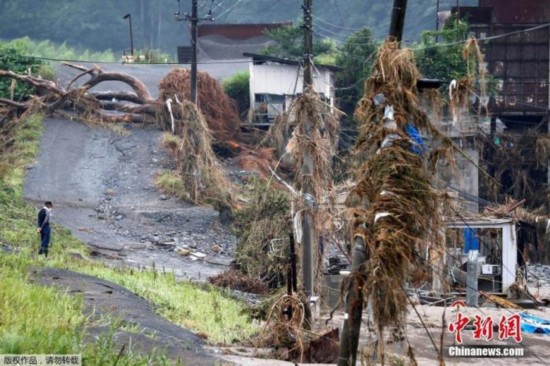强降雨|日本九州等地区迎强降雨 当局吁民众警惕地质灾害