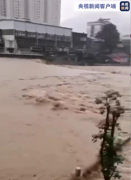 应急响应|湖北恩施建始：强降雨致城区内涝 启动防汛I级应急响应