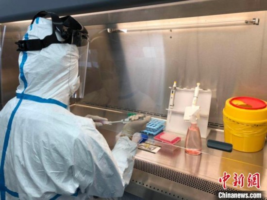 实验室启用后能满足上海海关至少200份/天的检测需求。　徐明睿 摄