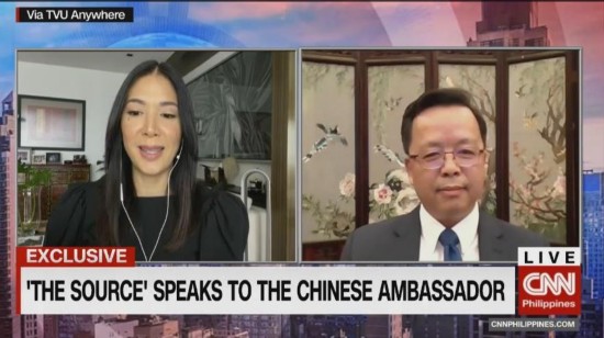 挑衅|中国驻菲律宾大使黄溪连：美国炫耀武力干涉南海问题 挑衅搅局意图一目了然