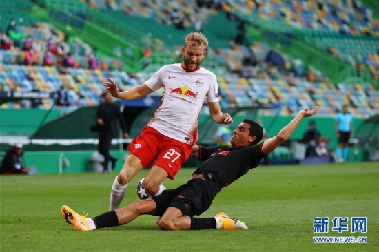 （体育）（5）足球&mdash;&mdash;欧冠：莱比锡队晋级四强