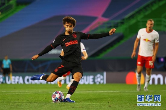 （体育）（7）足球&mdash;&mdash;欧冠：莱比锡队晋级四强