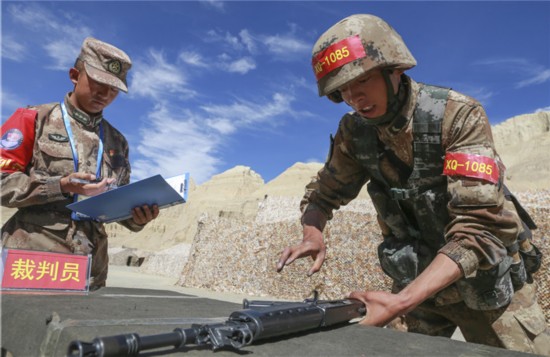 边防团|西藏阿里军分区某边防团开展岗位练兵比武竞赛