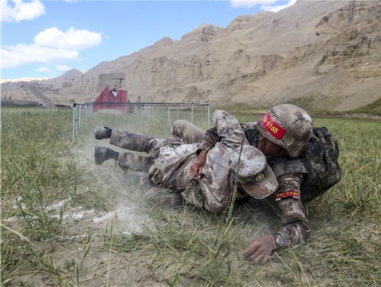 边防团|西藏阿里军分区某边防团开展岗位练兵比武竞赛