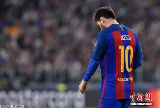 资料图：梅西。