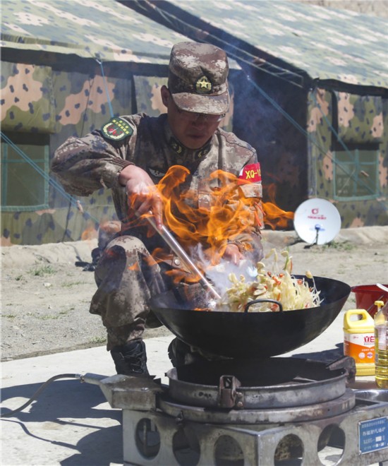 边防团|西藏阿里军分区某边防团开展岗位练兵比武竞赛