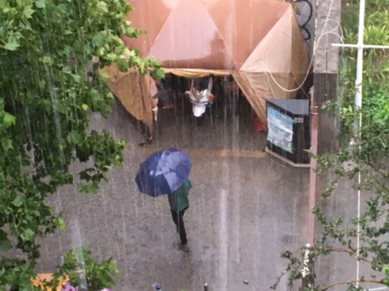 海淀|雷雨又来！北京发布雷电蓝警，海淀丰台已经下起来了