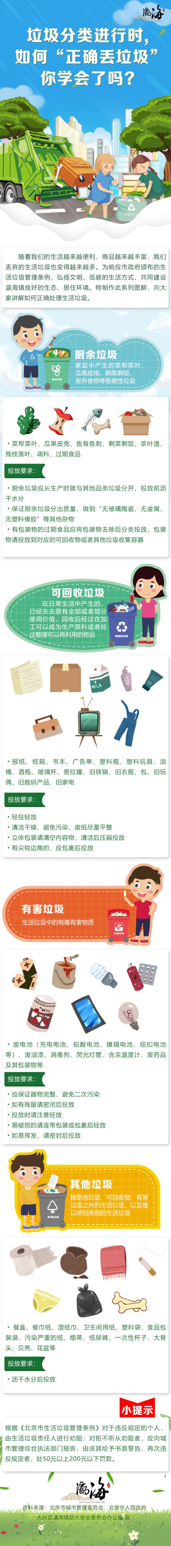 【环保科普】垃圾分类进行时，如何&ldquo;正确丢垃圾&rdquo;你学会了吗？