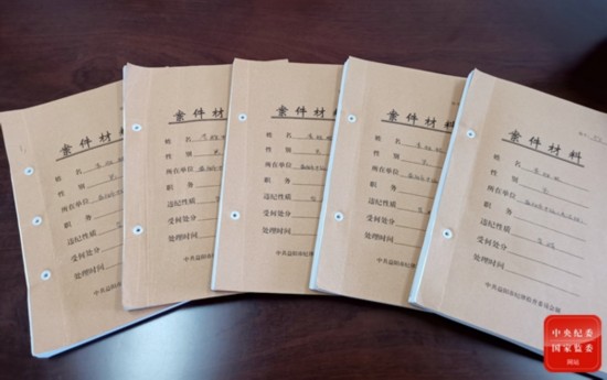 湖南省益阳市纪委监委审理的李胜林案相关案卷。