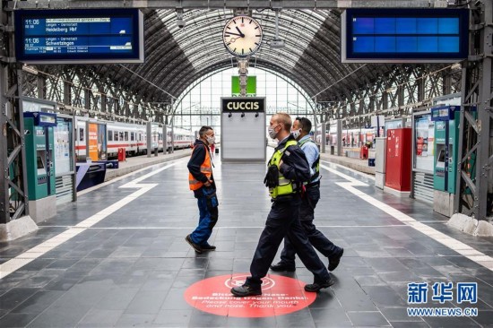 法兰克福|法兰克福：疫情下的火车站