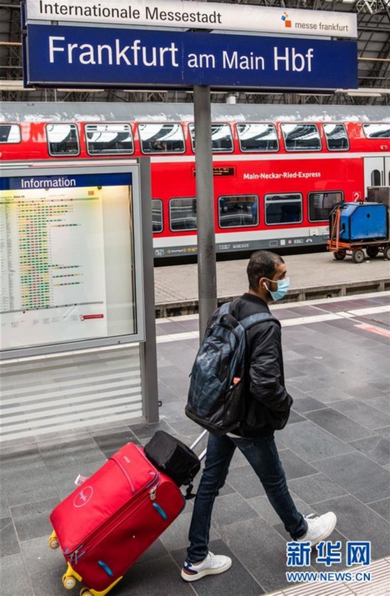 法兰克福|法兰克福：疫情下的火车站