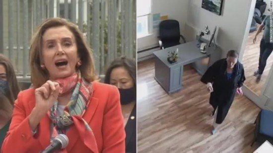 戴口罩|被拍摄到没有戴口罩？佩洛西：我被陷害了！