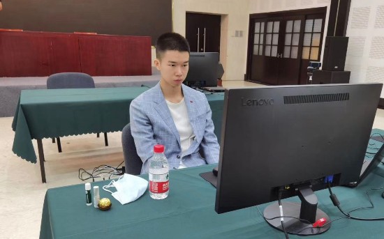  继围甲联赛后，辜梓豪将再战申真谞。图/华学明