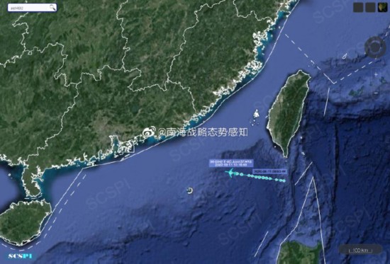 美军|前所未有！美军E-8C侦察机4天3次高强度侦察南海