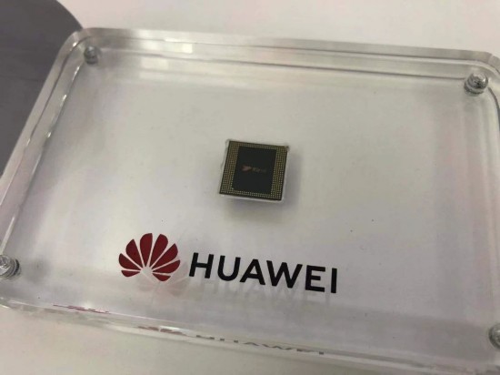 ▲华为麒麟芯片。  图/新京报网。