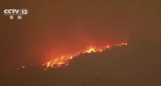 灭火效果|灭火效果甚微 美国洛杉矶“山猫山火”难控