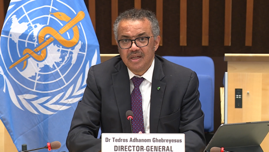 世卫组织|世卫组织总干事:整个世界在应对新冠疫情方面的准备不充分