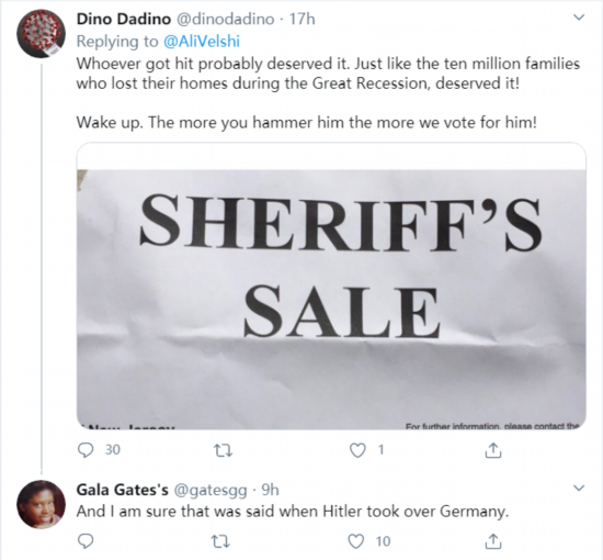 特朗普|记者中弹，特朗普：这真是一道美丽风景