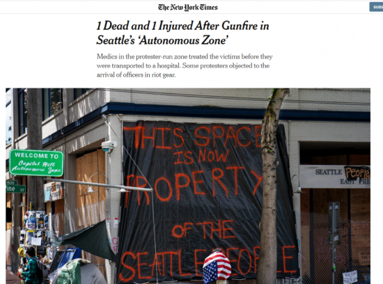 无政府主义|美国三大城市正式成为“无政府主义”地区