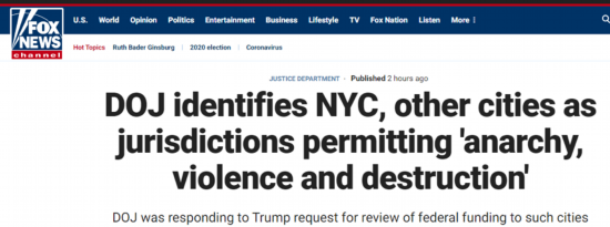 无政府主义|美国三大城市正式成为“无政府主义”地区