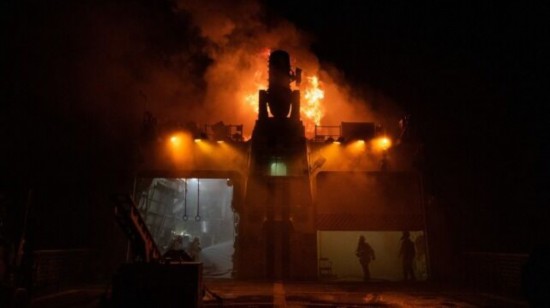 巡逻舰|美国海警巡逻舰大老远部署至西太 结果发生严重火灾