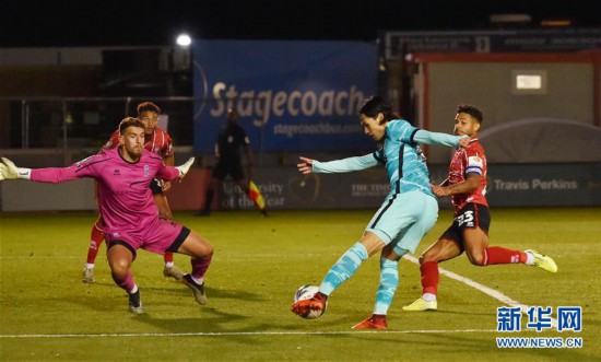 （体育）（3）足球&mdash;&mdash;英联杯：利物浦胜林肯城