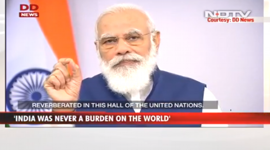 莫迪|在联大讲话20分钟，莫迪极力推销一番：期待印度能在联合国发挥更大作用
