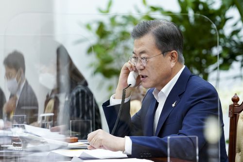 疫苗|文在寅邀请普京访韩，普京：打了俄罗斯疫苗就去