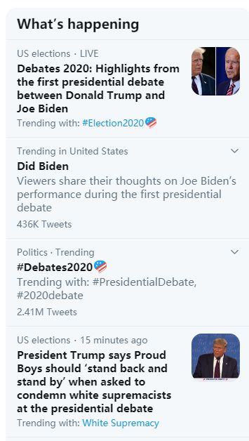 特朗普|一团糟！这是美国有史以来最糟糕的一次辩论