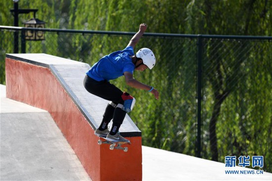 （体育）（5）滑板——中国·安徽滑板公开赛男子街式预赛赛况
