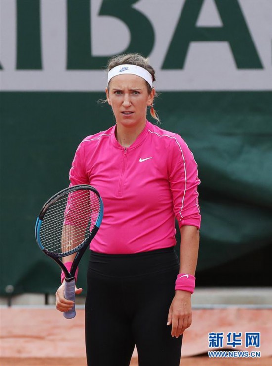 （体育）（6）网球——法网：阿扎伦卡止步第二轮