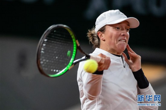 （体育）（4）网球&mdash;&mdash;法网：斯维亚特克晋级四强