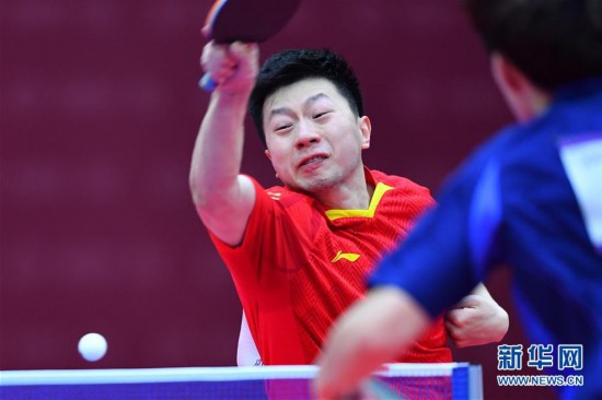 （体育）（5）乒乓球&mdash;&mdash;全国锦标赛： 马龙晋级男单决赛
