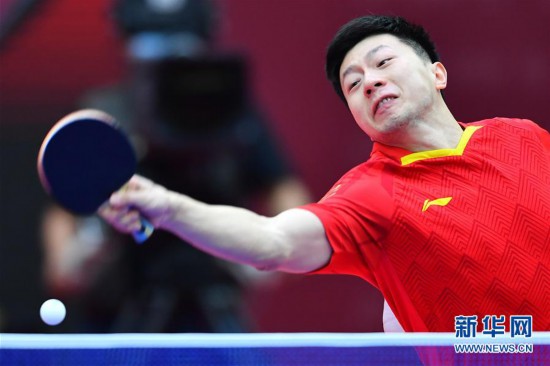 （体育）（2）乒乓球&mdash;&mdash;全国锦标赛： 马龙晋级男单决赛