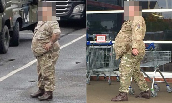 士兵|胖到无法战斗：英军将一名体重340斤士兵赶出部队