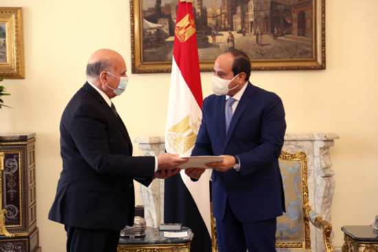 伊拉克|埃及总统会见伊拉克外长 讨论双边关系和地区问题