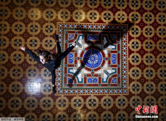 瓷砖地板|英国罕见19世纪瓷砖地板将对公众开放