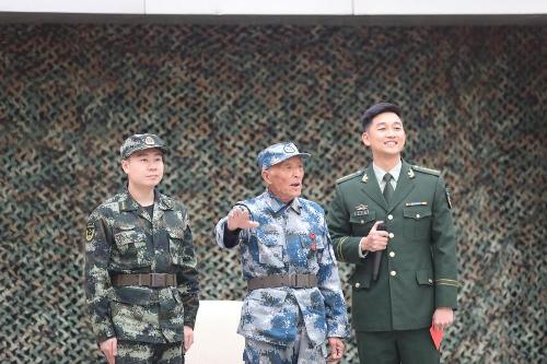 黄继光|黄继光生前战友李继德到武警山东总队参加交流活动