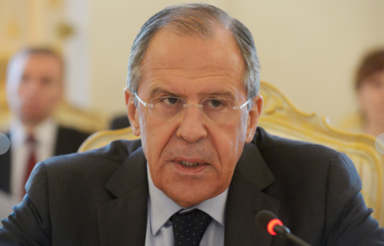 △俄罗斯外长拉夫罗夫 图片来源：俄外交部 