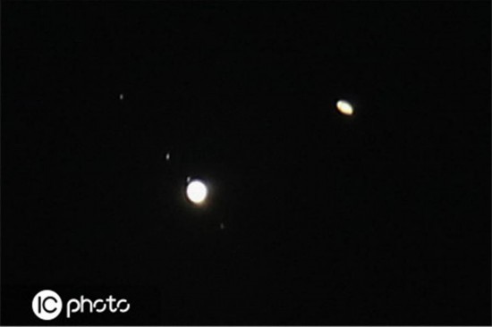 木星和土星上演&ldquo;大合相&rdquo;天象奇观