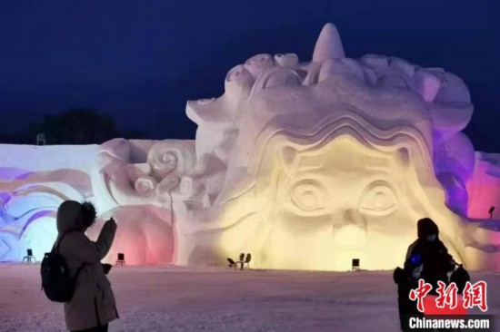 中国“雪城”牡丹江：“雪堡”寓意吉祥迎新春